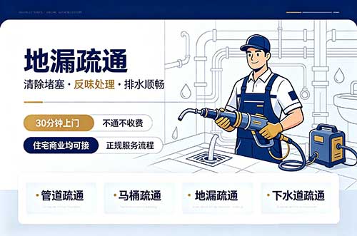 黔南地漏疏通
