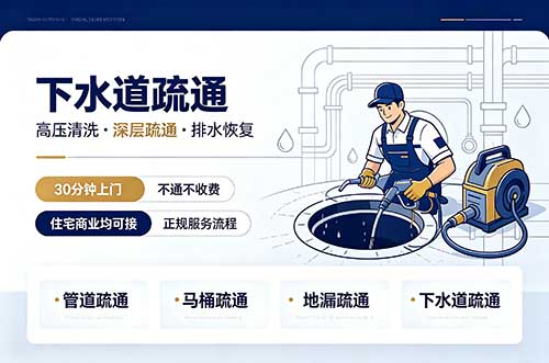 黔南下水道疏通